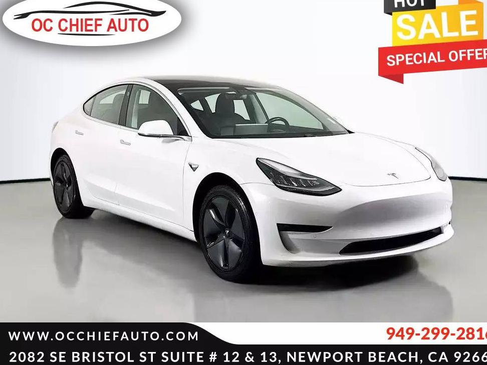 TESLA MODEL 3 2018 5YJ3E1EA1JF003188 image